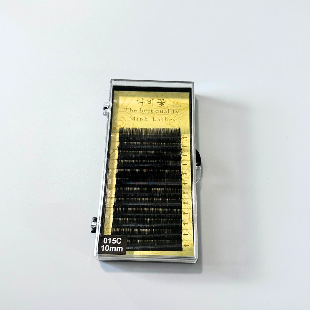 Mink Single Lash Extension Trays .15 C