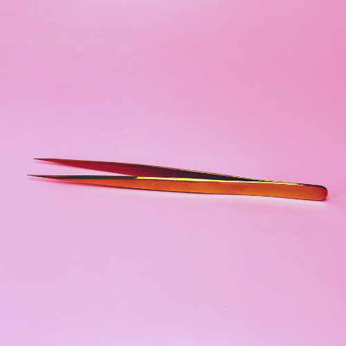 Gold Straight Tweezer