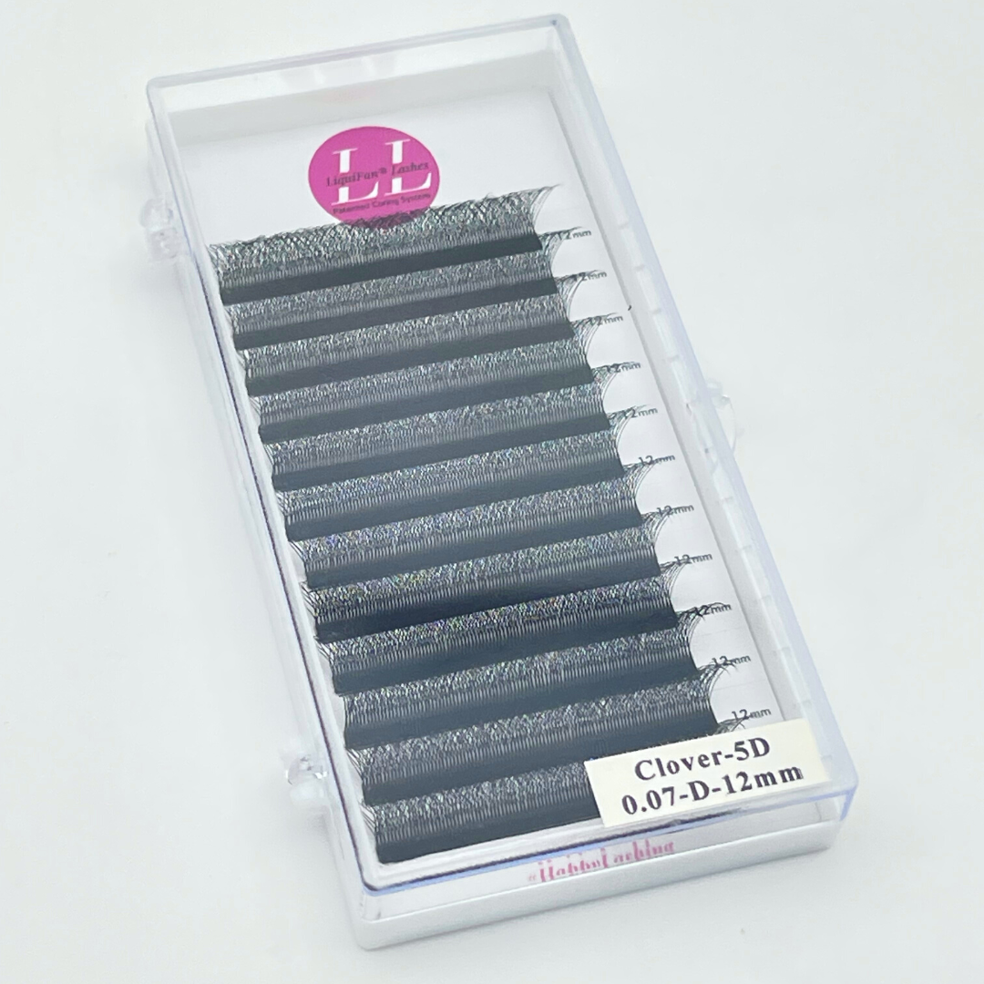 Clover Lashes 5D D Curl .07