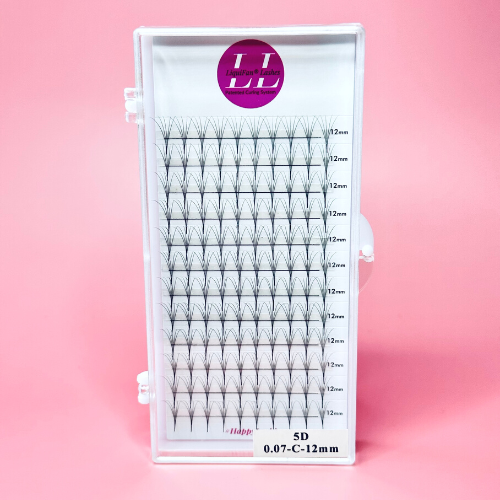 Pre-made Volume Lashes 5D C curl .07