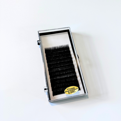 Single Lash extension trays .05 C 10mm-14mm