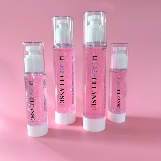 Pink Gel Lash Cleanser 