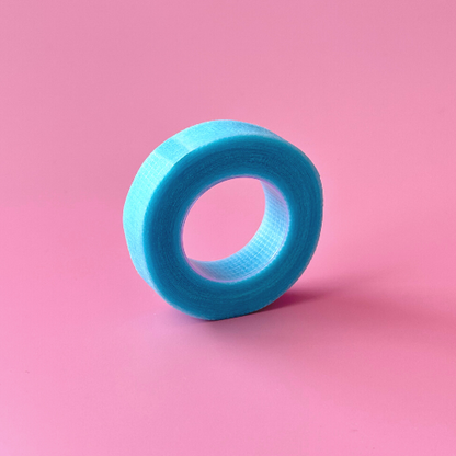 Gentle Silicone Lashing Tape- 1.25 cm Blue 5yd