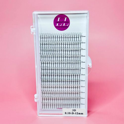 Pre-made Volume Lashes 3D D Curl .10
